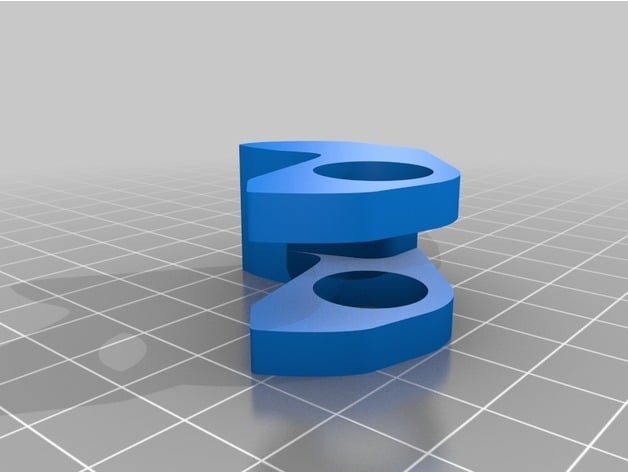 Flashlight clamp 3d model