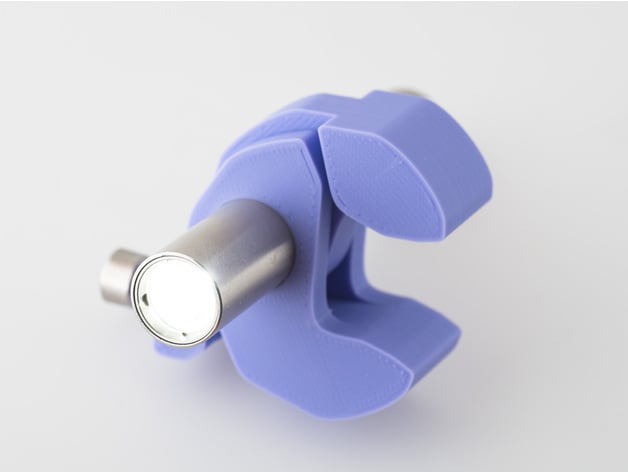 Flashlight clamp 3d model