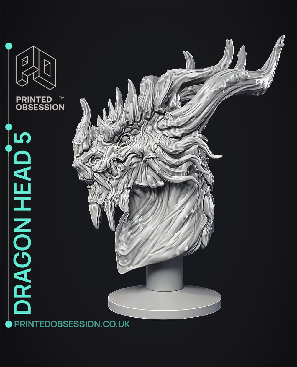 Dragon Head - Bust 3d model