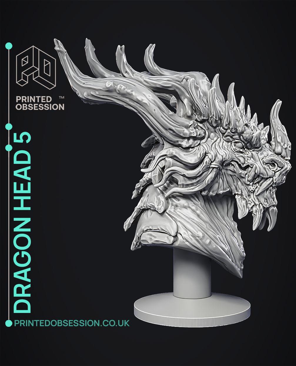 Dragon Head - Bust  3d model