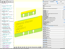 Customizable Rolodex Filament Swatch 3d model