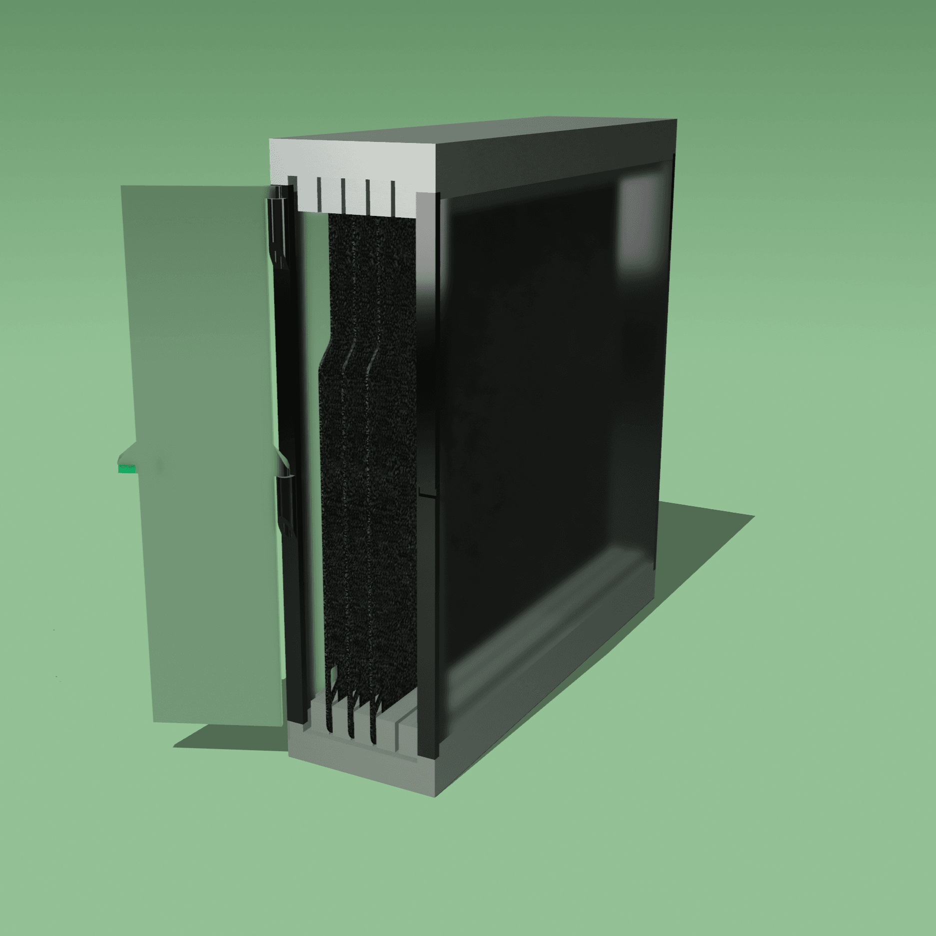 Bambu Lab P1P / X1 Build Plate Locker #ThangsBambuContest 3d model