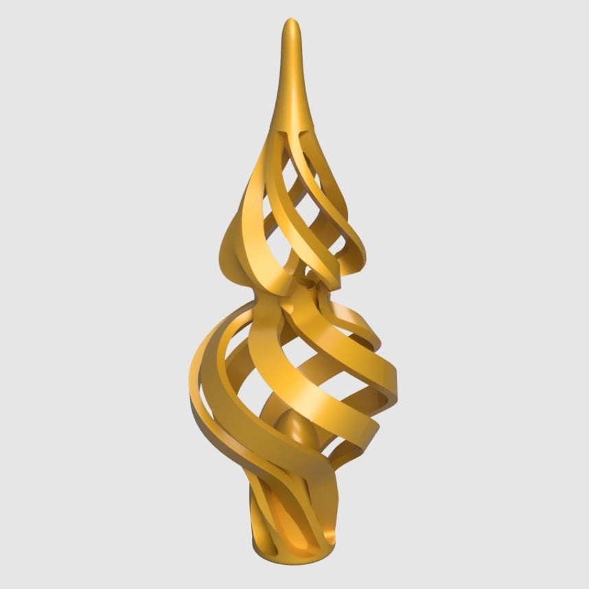 Torture Christmas Tree Topper 3d model