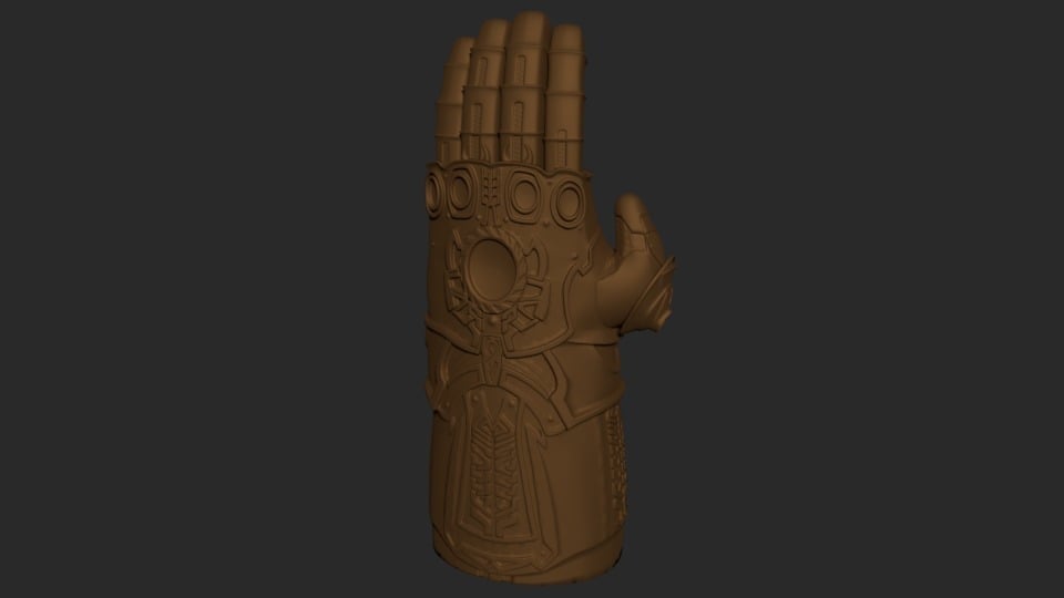 Infinity Gauntlet 3d model