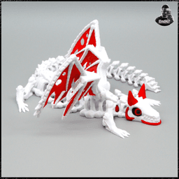 Skeleton Dragon V2 - Multicolor - Members Exclusive 3d model