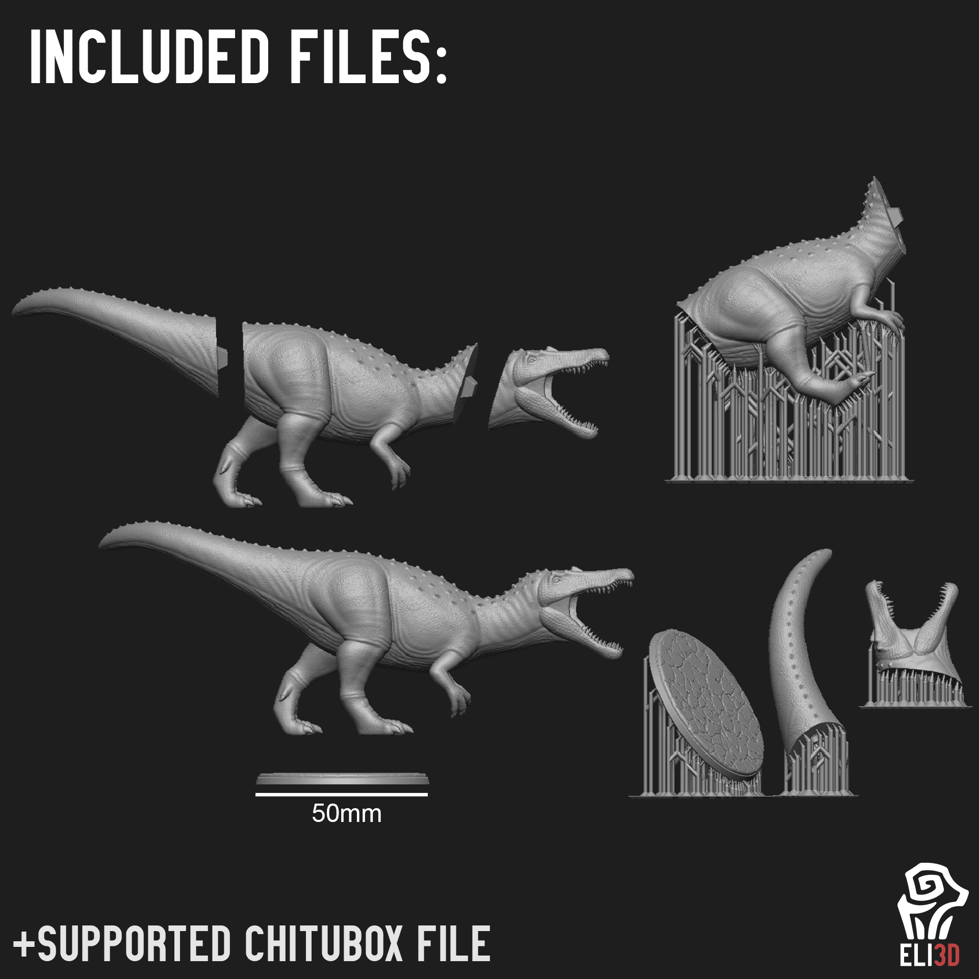 Dinosaurs - Dino Bundle 1 3d model