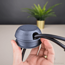 Cable desk grommet 60mm 3d model