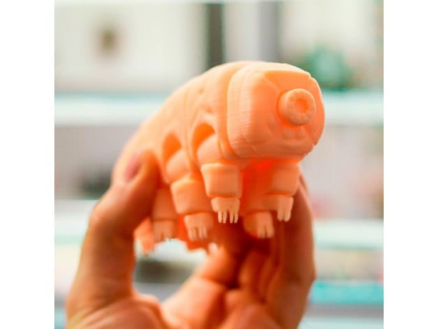 Articulated Tardigrade 3d model