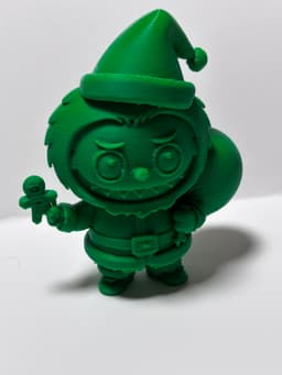 Labubu christmas figurine 3d model