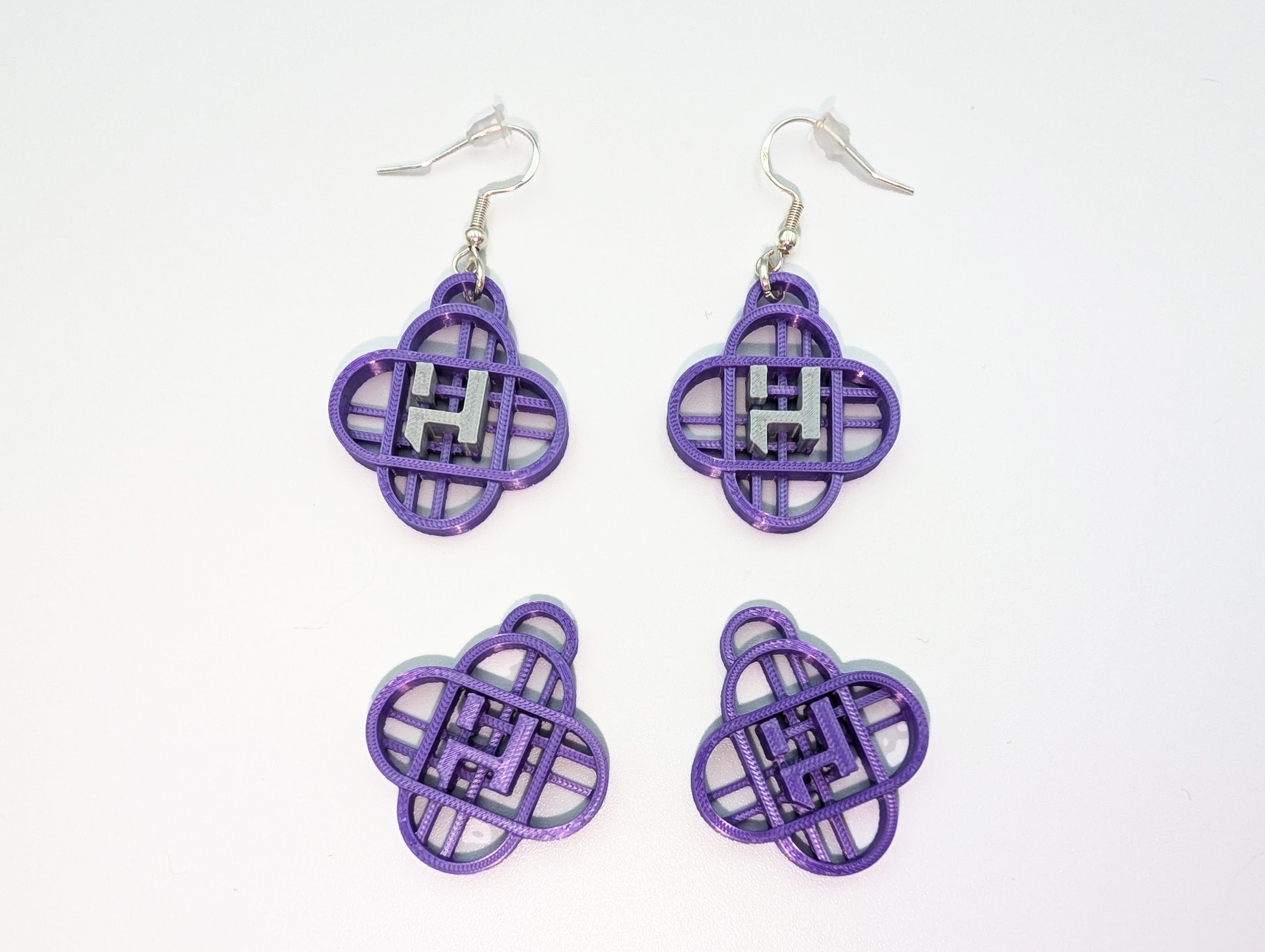 Huntrix Inspired Earrings/Keychain 3d model