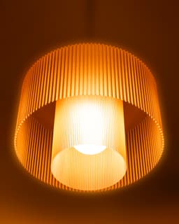 2 Tier Pendant Lamp // Cylinder Zenith 200mm 3d model