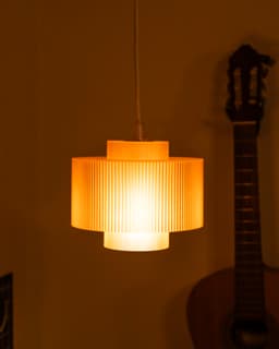 2 Tier Pendant Lamp // Cylinder Zenith 200mm 3d model