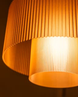 2 Tier Pendant Lamp // Cylinder Zenith 200mm 3d model