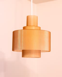 2 Tier Pendant Lamp // Cylinder Zenith 200mm 3d model