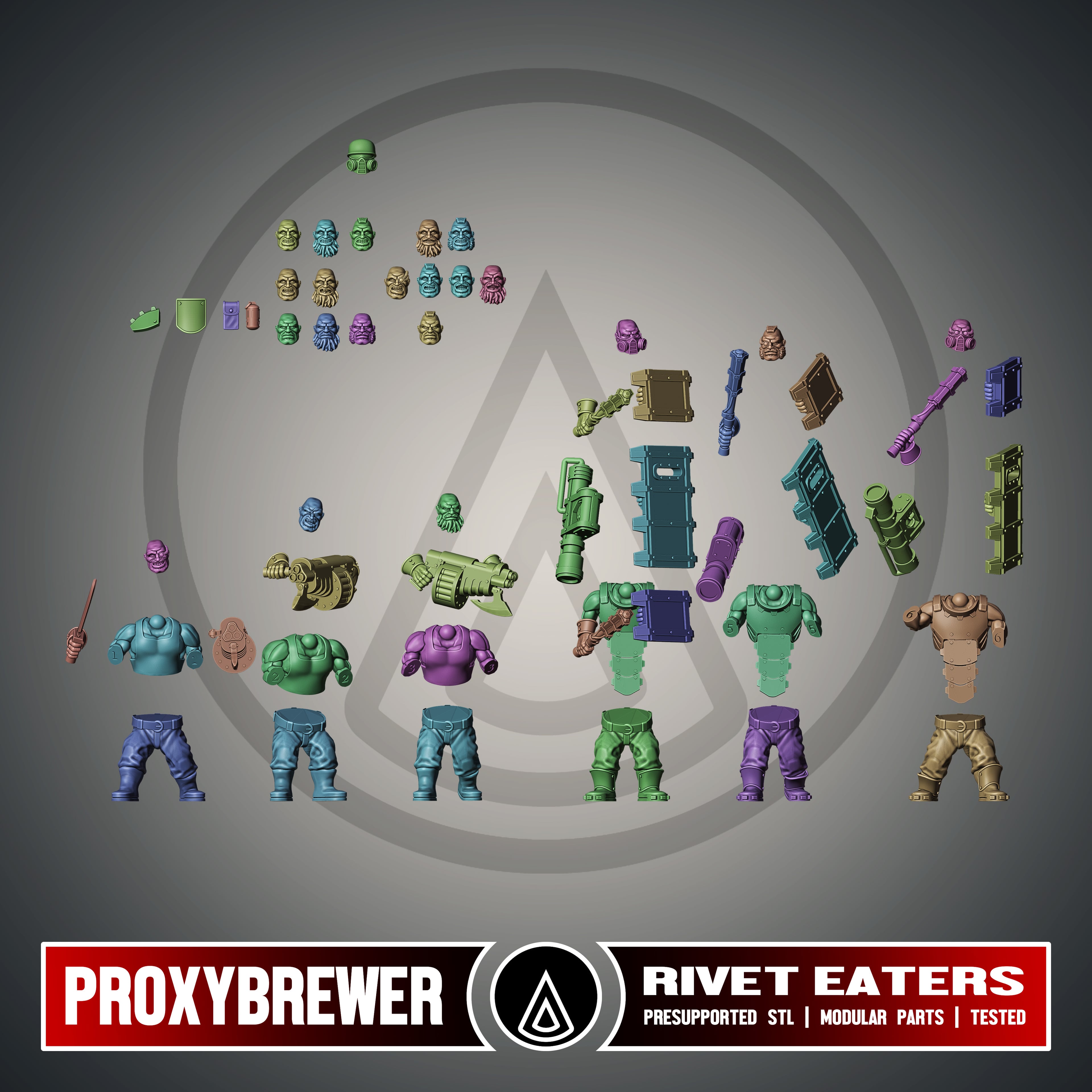 Rivet Eaters 3d model
