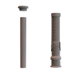 Quigon Jin Lightsaber 3d model