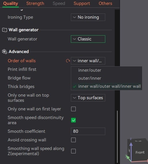 Changed this setting on P1S and tiles turned out almost perfect for me.