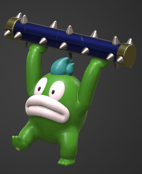 Spike - Mario fan art 3d model