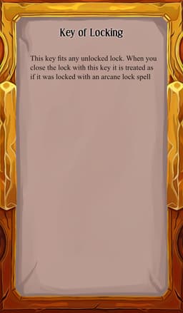 Key of Locking 3d model