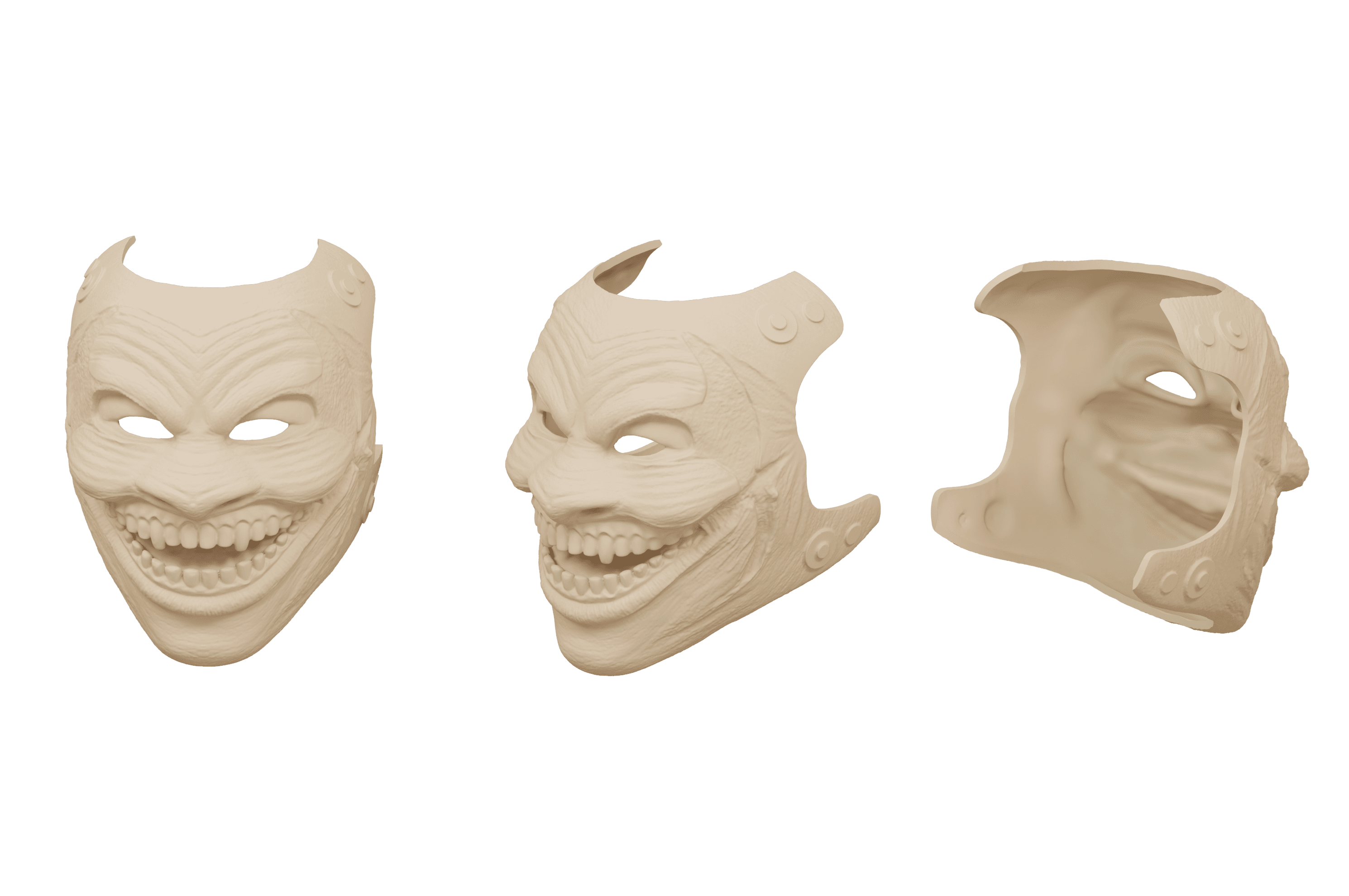 Bray Wyatt Mask 3d model
