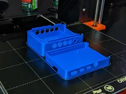 Pi 4 Snapfit 60mm fan case w/ exhaust and grill 3d model
