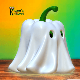 ghost pepper imposter bell pepper figurine 3d model