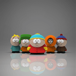 Kenny -South Park 3d model