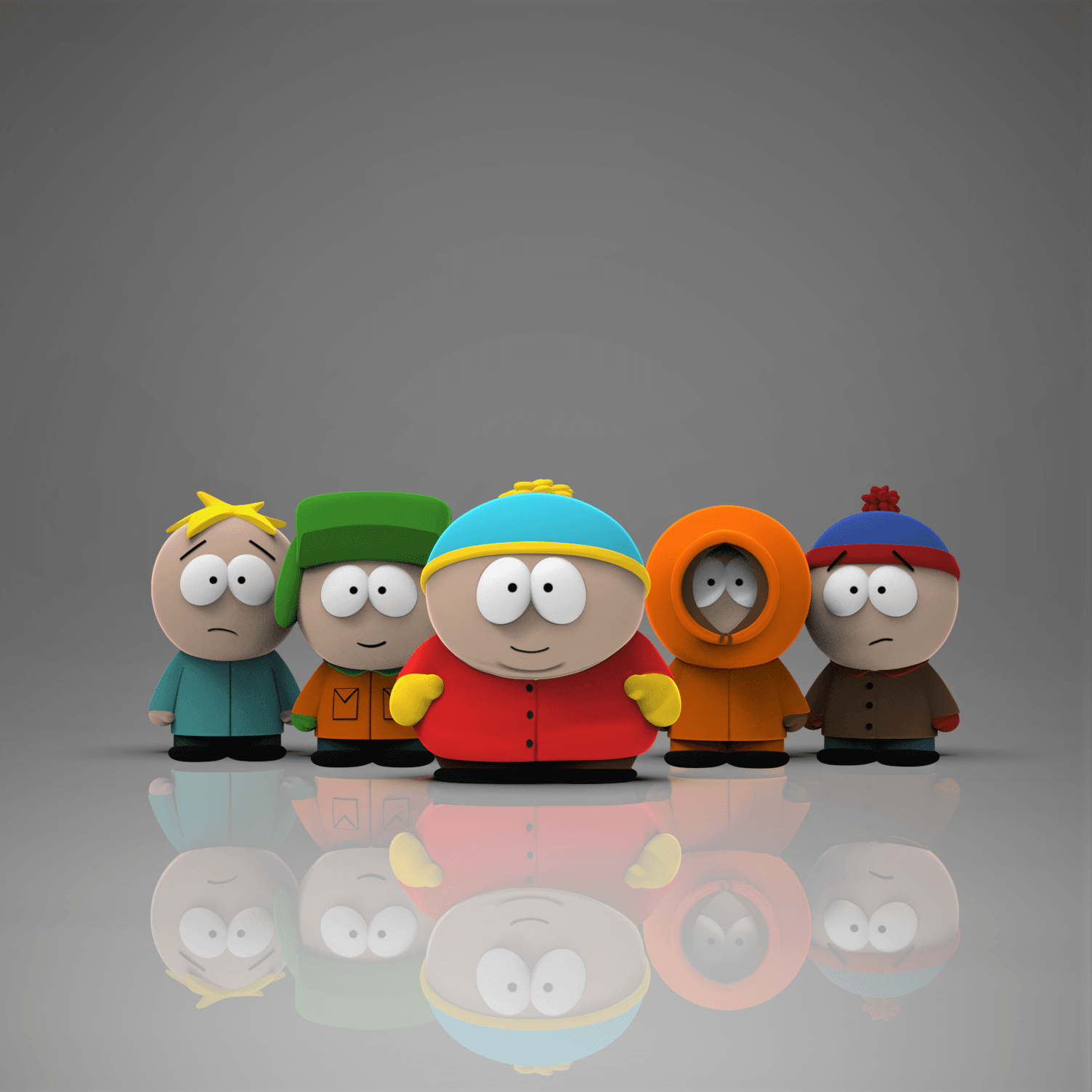 Kenny -South Park 3d model