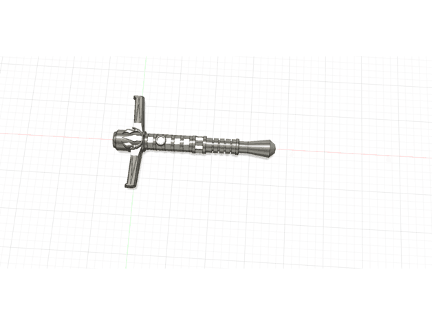 Medieval Jedi Lightsaber 3d model