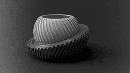 Modern Planter 003 3d model