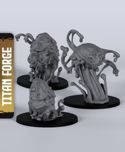 Oblex - With Free Dragon Warhammer - 5e DnD Inspired for RPG and Wargamers 3d model