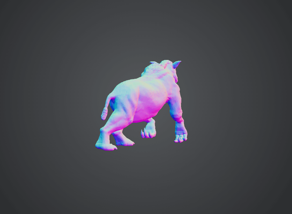 CHALCOTHERIUM 3d model