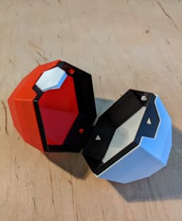 Pokemon Easter Egg Pokeball Box 3d model