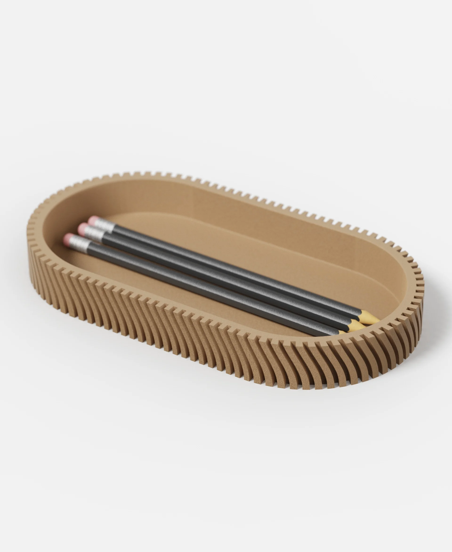 Tray - WAVE Collection - Desk Organizer Set 3d model