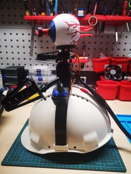 Animatronic eye of Cthulhu Terraria inspired 3d model