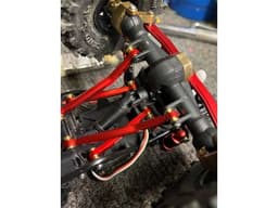 Scx24 servo mount Injora 4-link 3d model