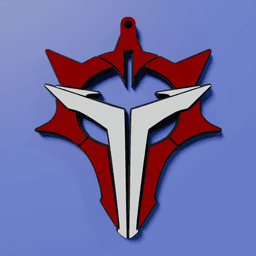 Talon Logo Keychain - Overwatch Prop - Easy Print 3d model