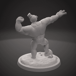 SnowMacho - Frost Flex - 3D Miniature 3d model
