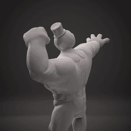 SnowMacho - Frost Flex - 3D Miniature 3d model
