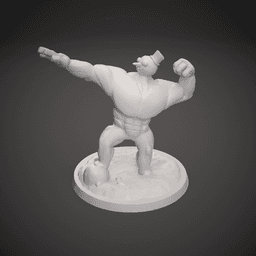 SnowMacho - Frost Flex - 3D Miniature 3d model