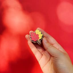 Cute Clicker Autumn Leaves Collection | No AMS | Print-in-place | Support-free 3d model