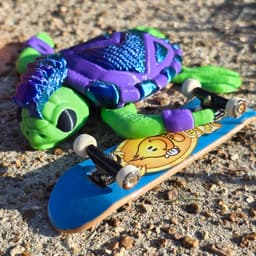 Flexi Punk Rock Sea Turtle 3d model