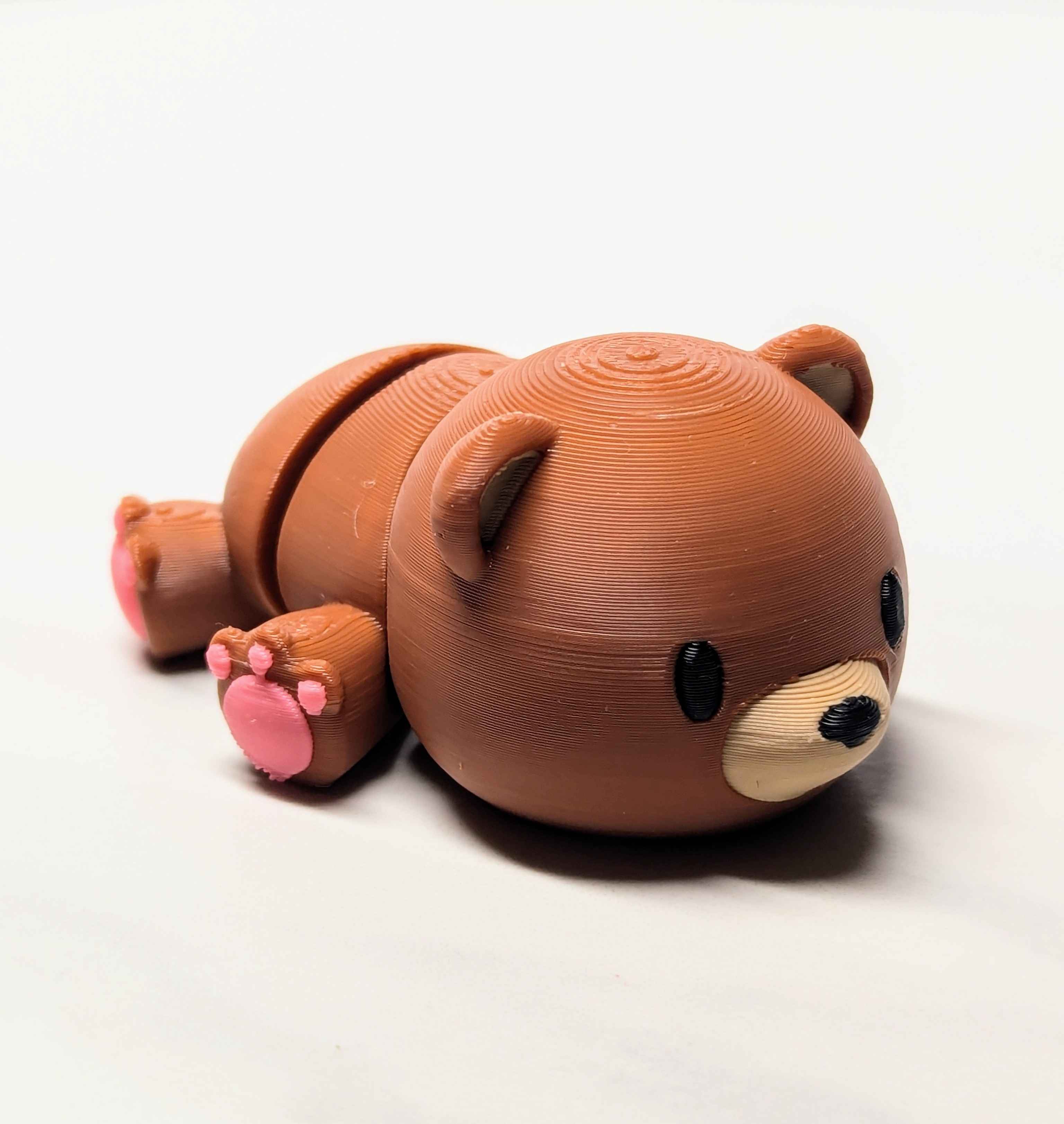 Cute Articulating Bear 3d model