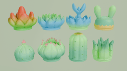 CaptusFacePot6 3d model