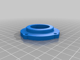 6001 Bearing Hub 3d model