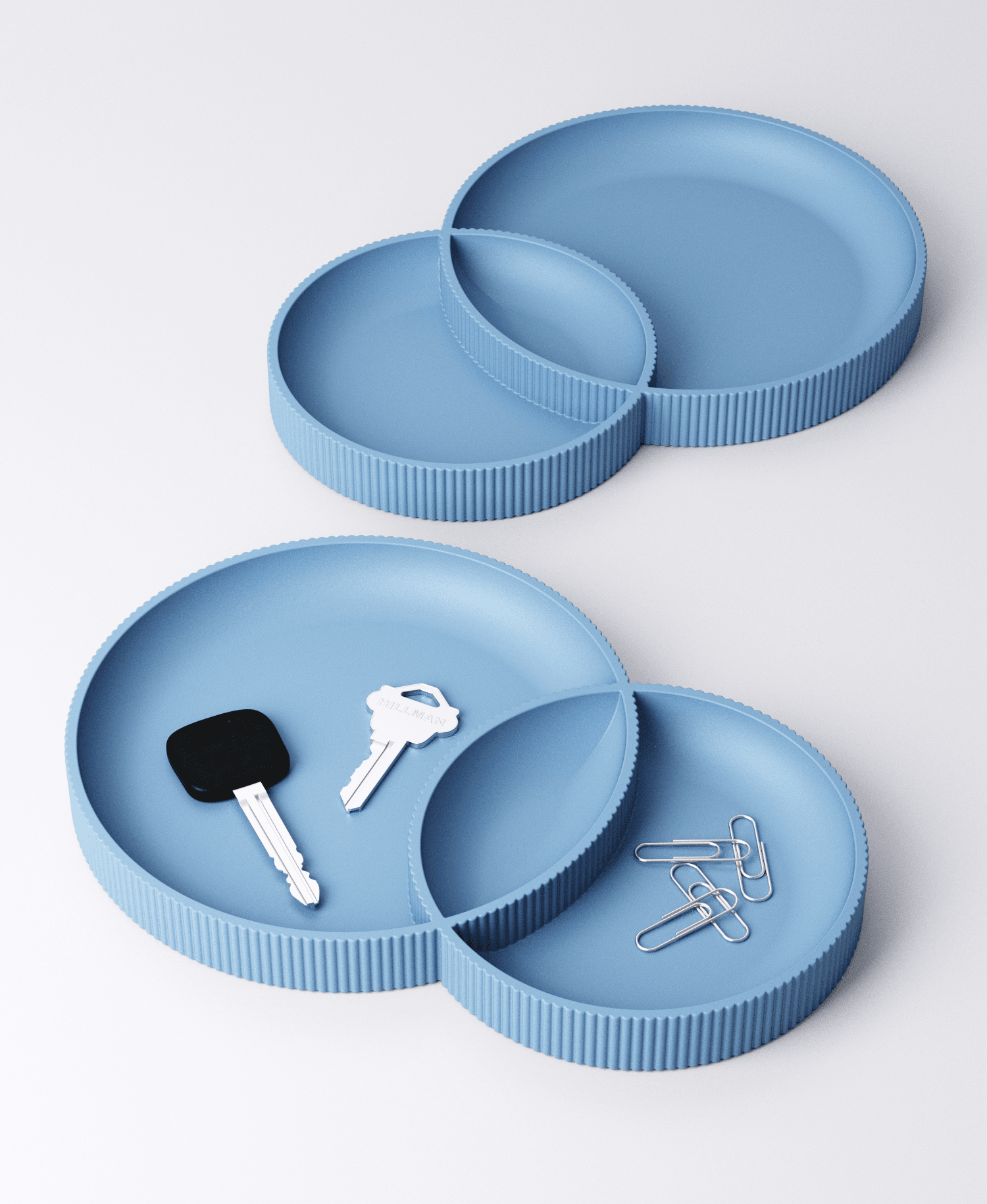 Interlocking Catchall Tray 3d model