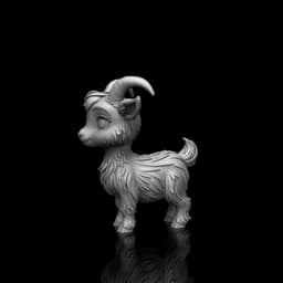 A goat 3d model
