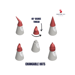 CHRISTMAS BOARD GAME COLLECTION WITH SWEET CHRISTMAS GNOMES / GAME / BOARD / TOY / CHRISTMAS FEELING 3d model