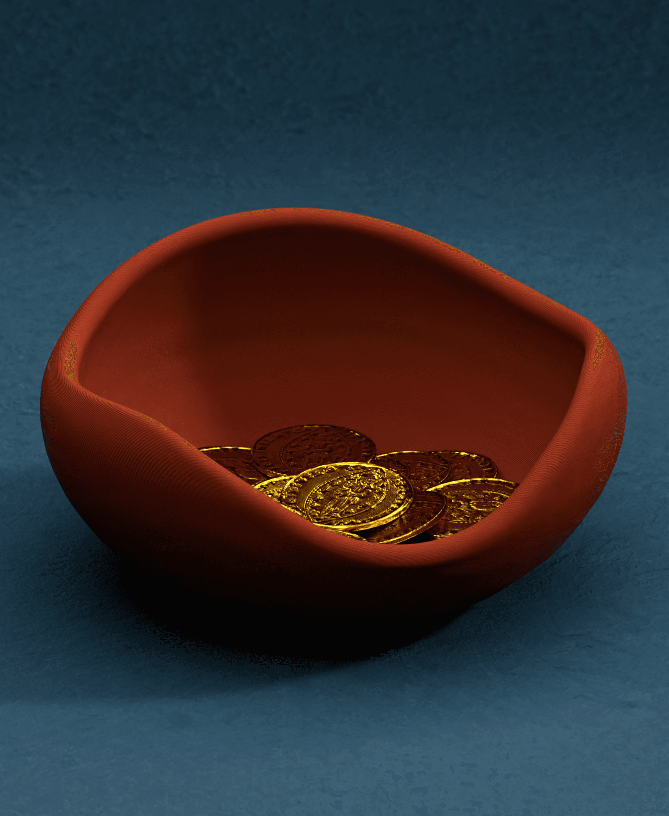 Minimal Curvy Bowl 3d model