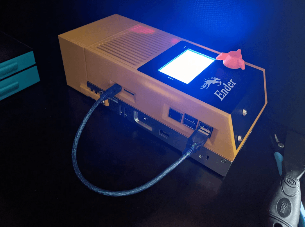External Electronics Box for Ender-3 [Fat PSU] 3d model